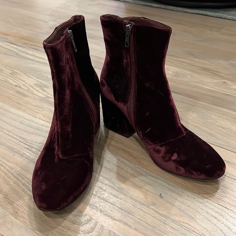 Ash Velvet booties
